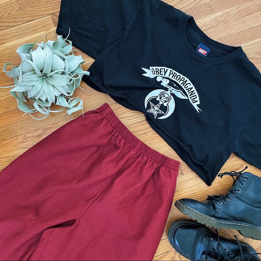 Obey Crop Top